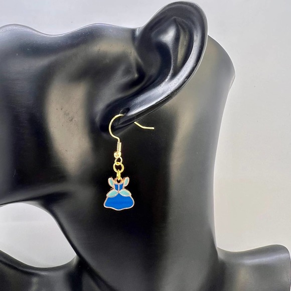 Princess Dress Earrings - Snow White, Cinderella, Alice in Wonderland - Picture 8 of 10